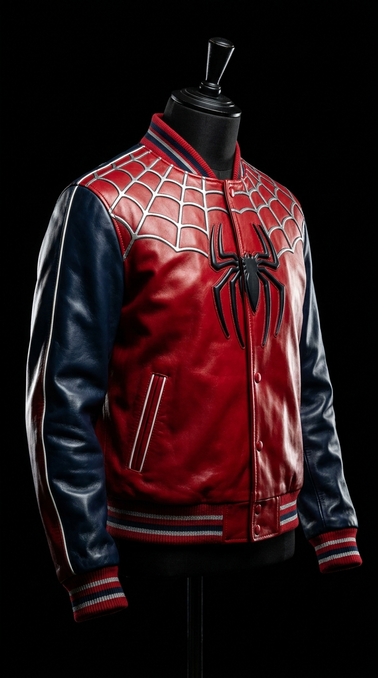 Pre-order WEBWRKS — “CRIMSON WEB” VARSITY