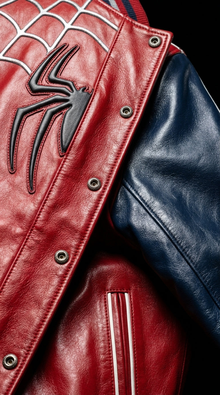 Pre-order WEBWRKS — “CRIMSON WEB” VARSITY